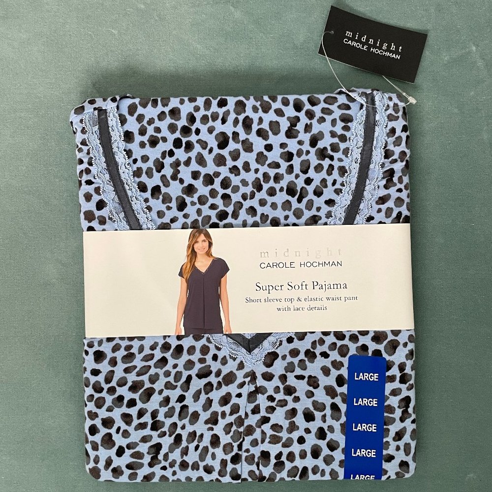 Carol Hochman midnight Super Soft Pajama set L